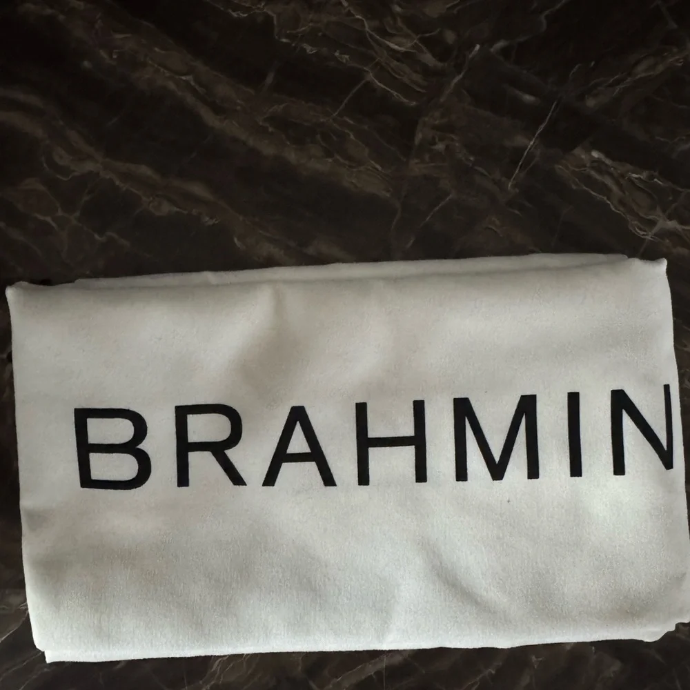 Brahmin Iridescent Blue and Green Shoulder Bag - Picture 5 of 7